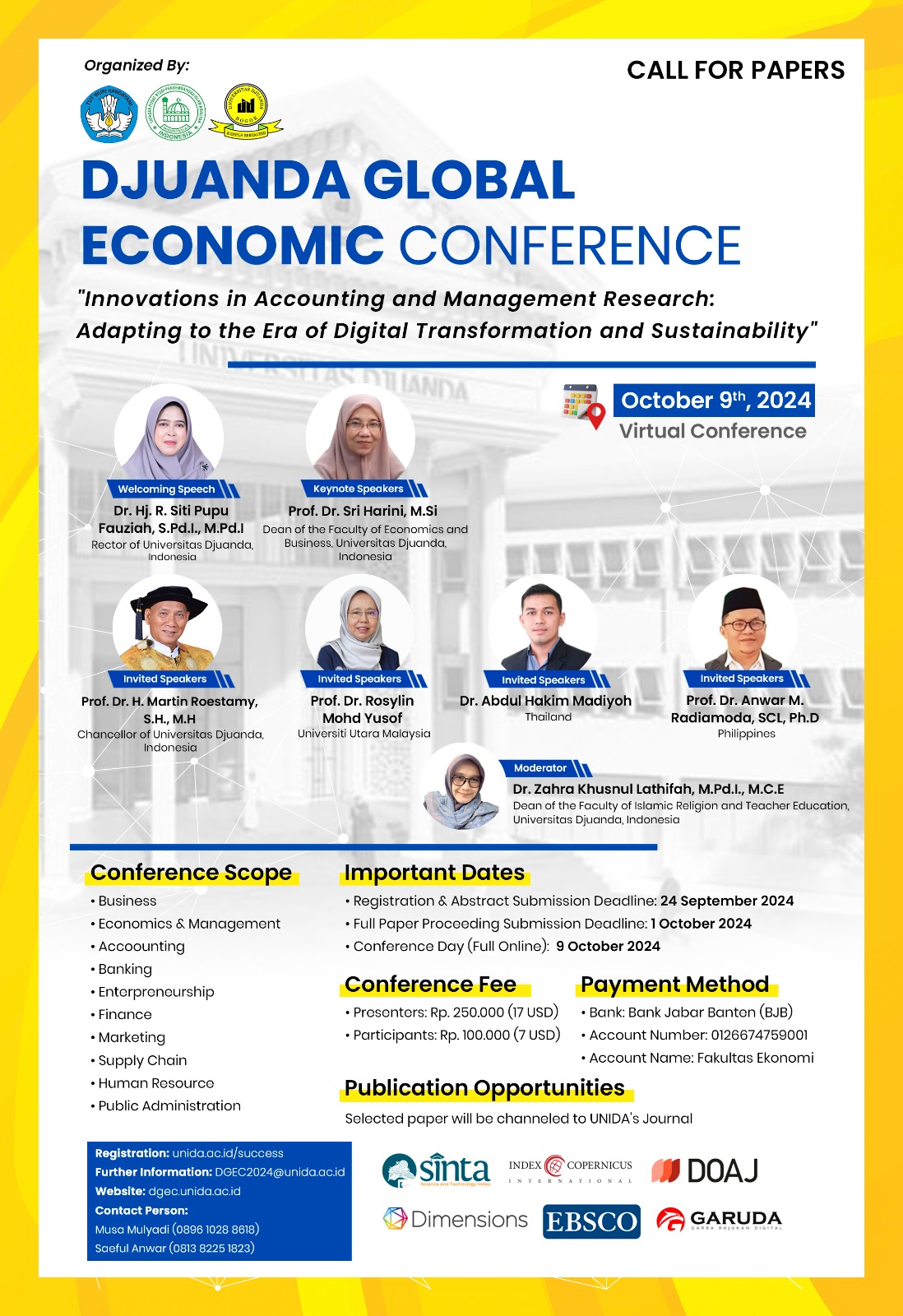 Djuanda Global Economics Conference 2024